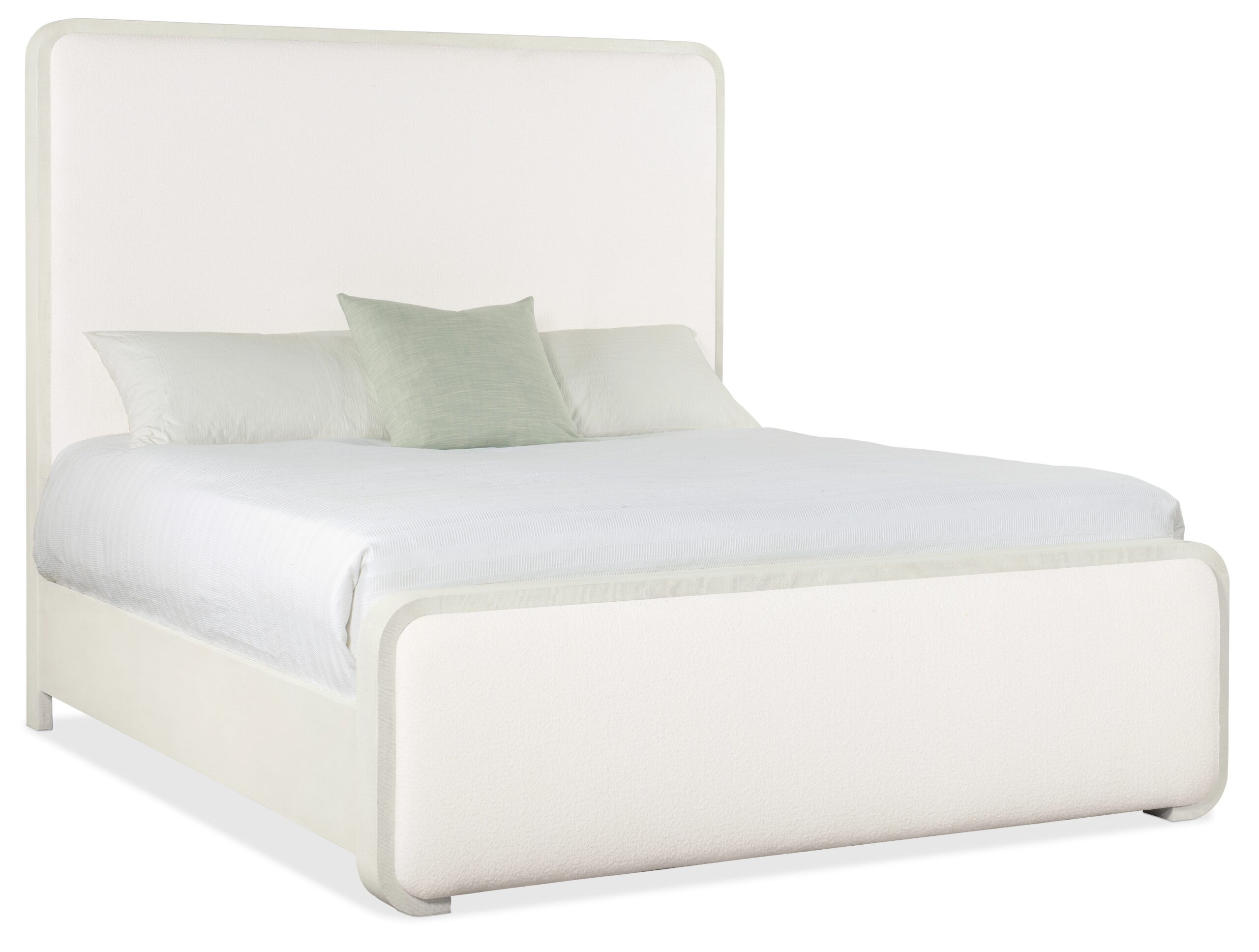 2179c3b2b1627bbdfbd33048ac8f5d78 Serenity Ashore Queen Upholstered Panel Bed - Image 1