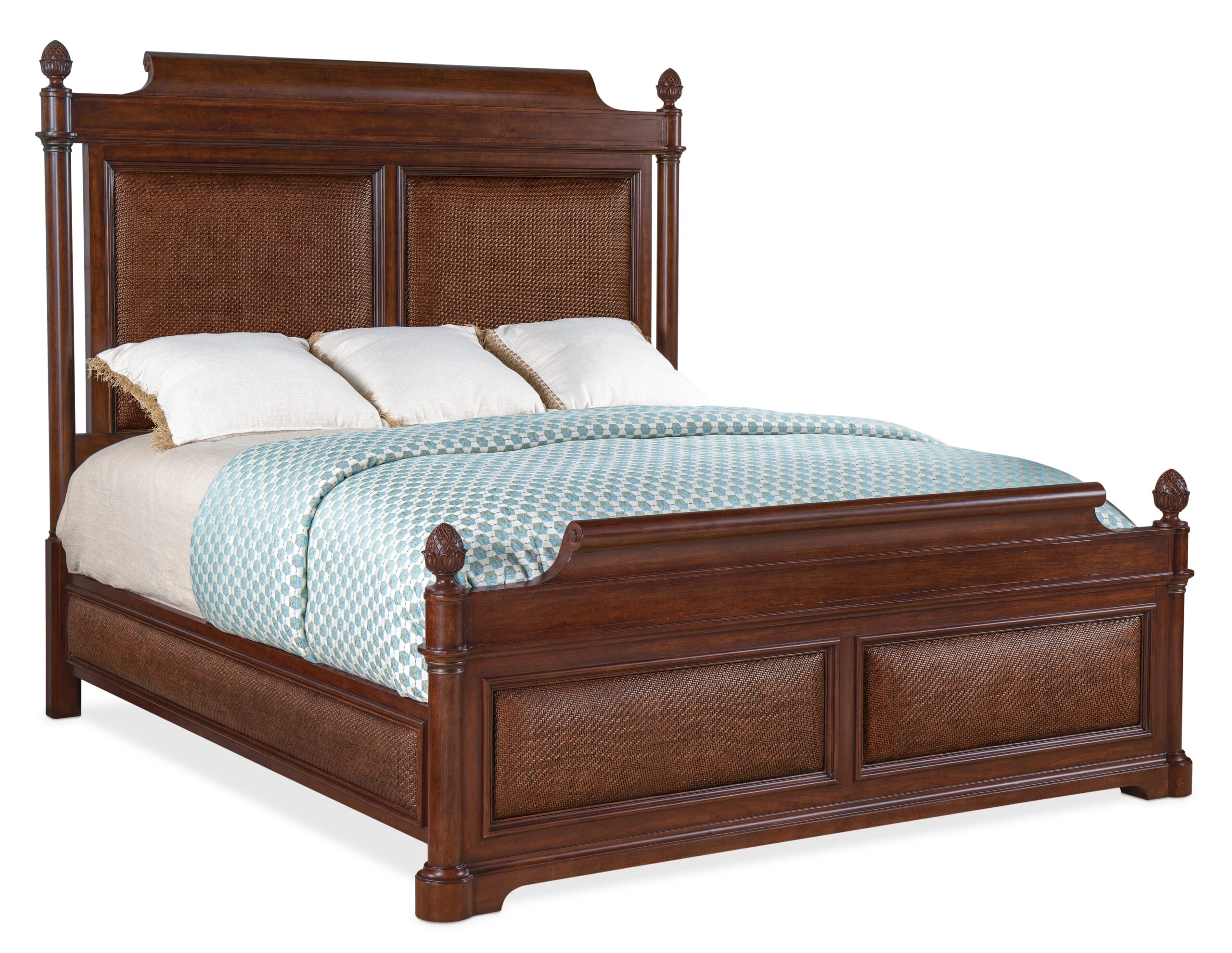 342be86b3d7c5cc3e06927a396b925d7 Charleston King Panel Bed - Image 1