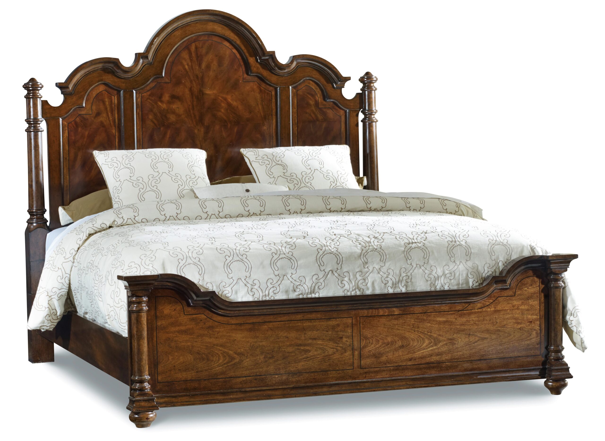 5be14f17db8e0f6acb26ec2a6bbf1af2 Leesburg California King Poster Bed - Image 1