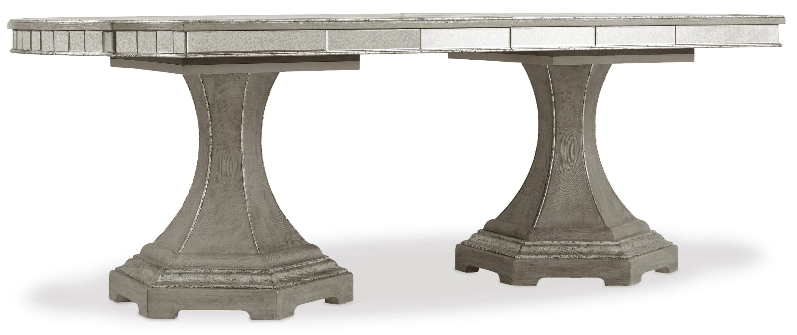 687373d3c8328492276ea496e92ab381 Sanctuary Rectangle Dining Table with 2-20in Leaves - Image 1