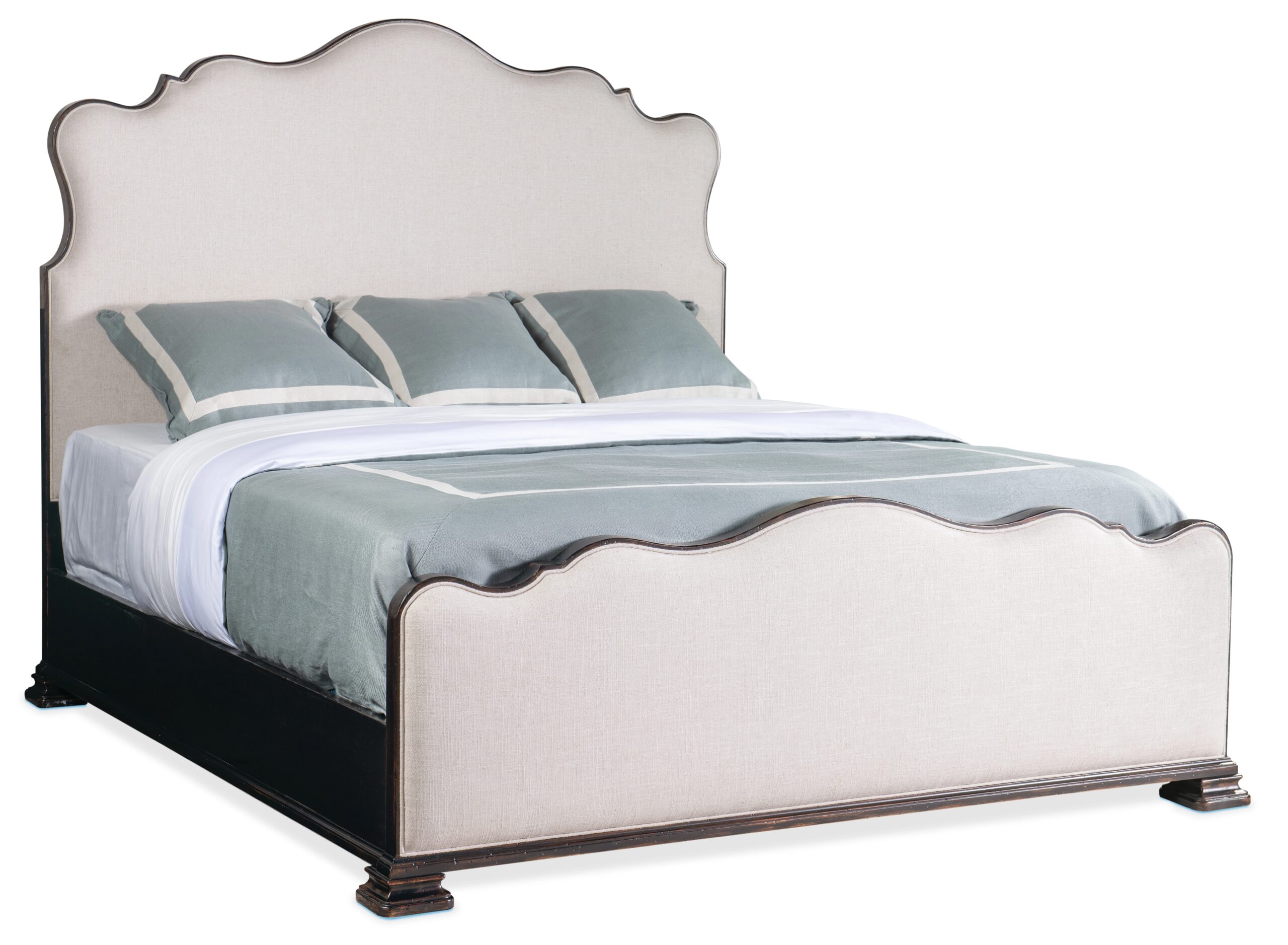 7a1da30cfca902866b1c073d15aa00ae Charleston King Upholstered Bed - Image 1