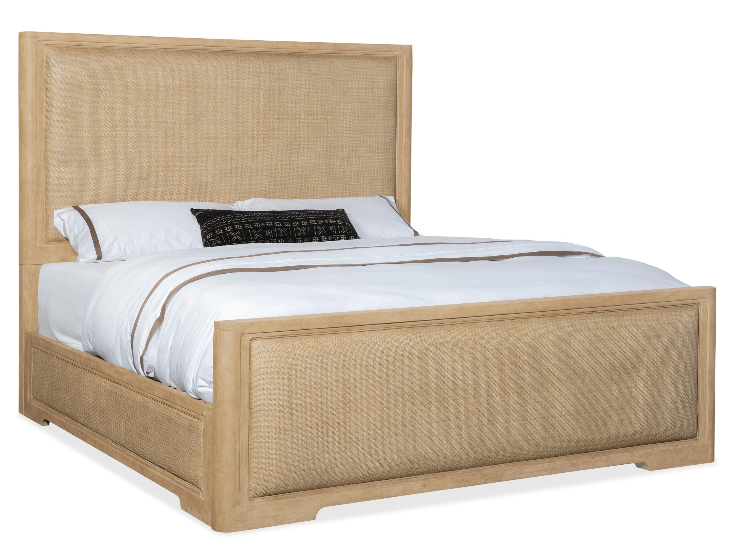 8b69538e2abbca70253e0dbdb4797667 Retreat Queen Cane Panel Bed - Image 1