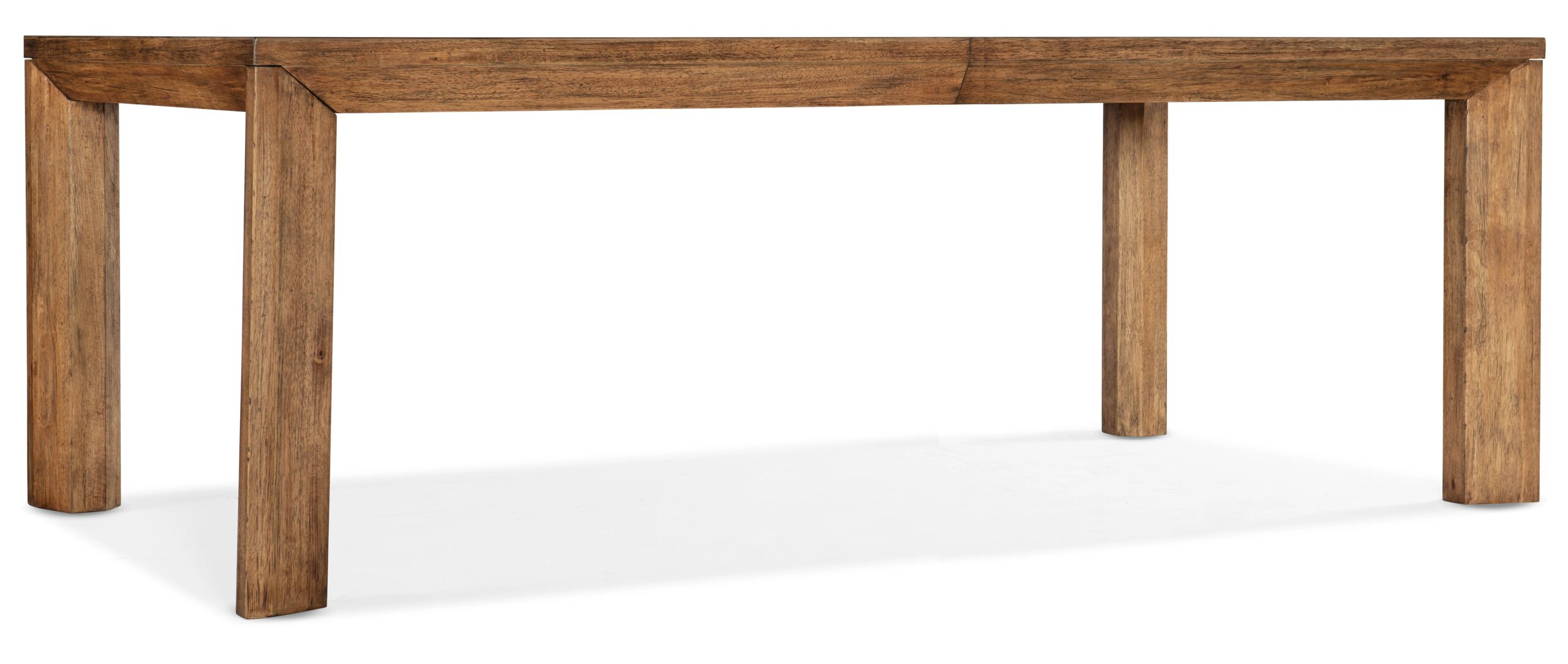 8ca74ae3efc487482f84cdee1a9f1fc7 Big Sky Leg Table with 1-24 in Leaf - Image 1