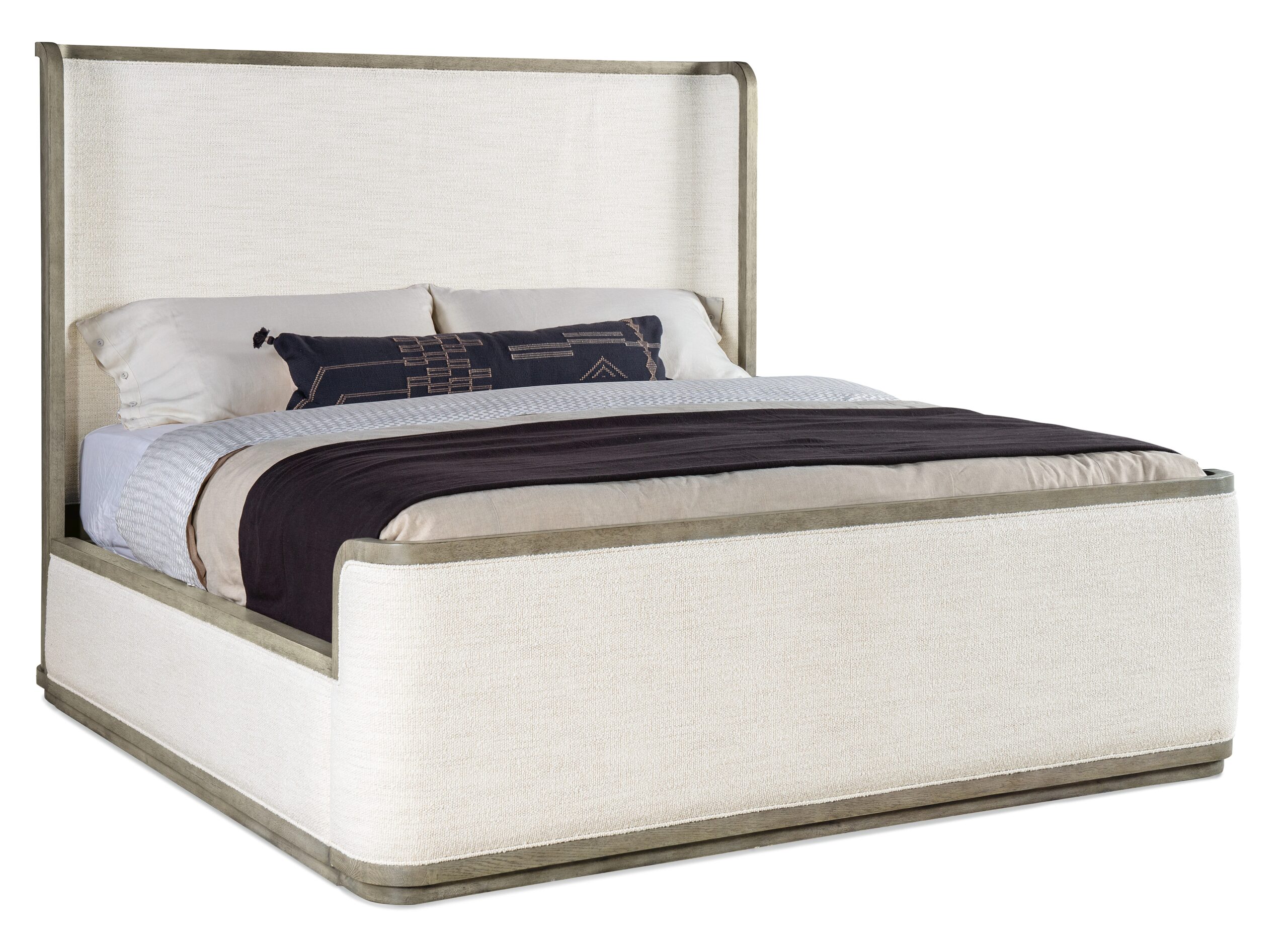 95d59e5874da84c2d8db6766c0f92c44 Linville Falls Boones Queen Upholstered Shelter Bed - Image 1