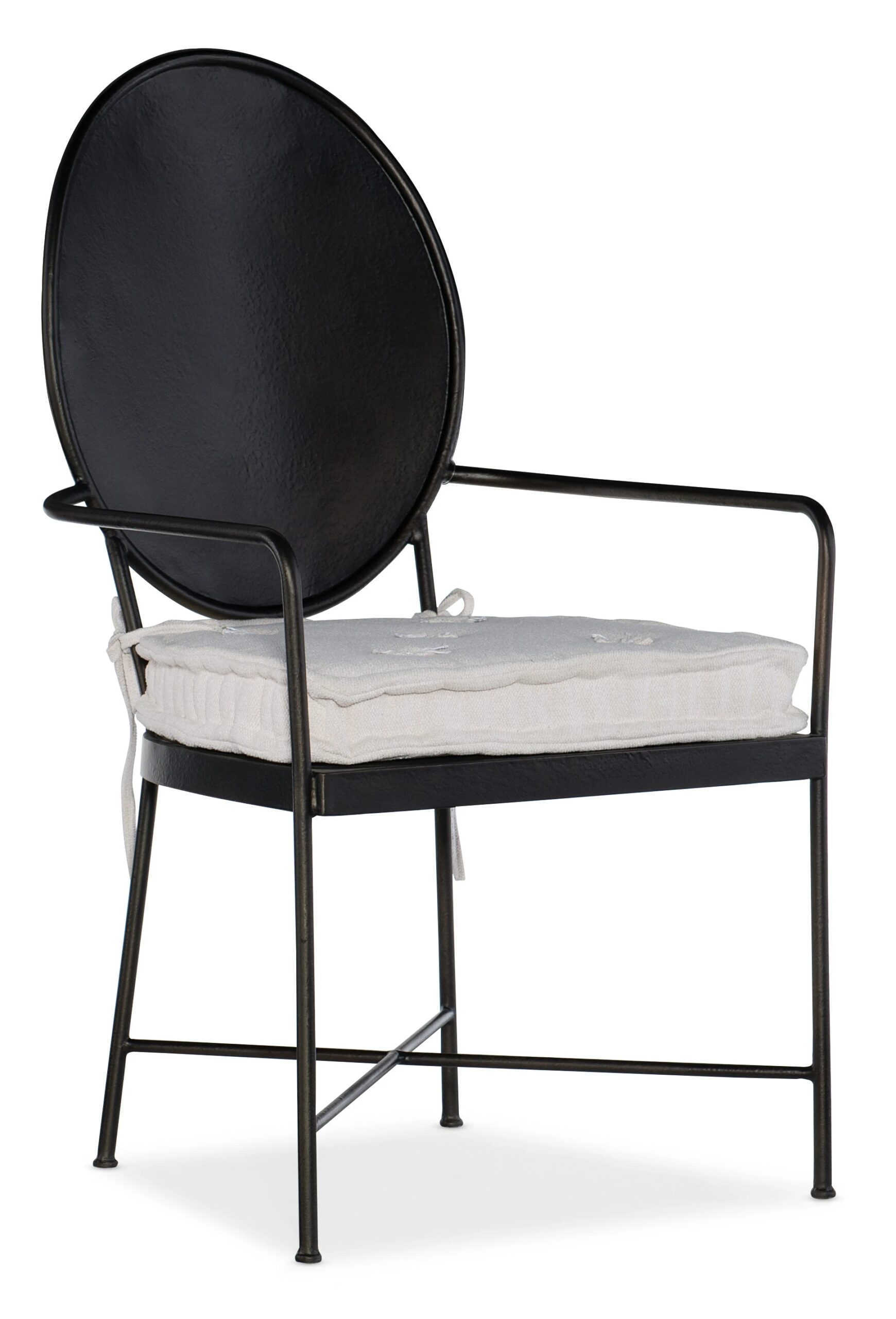 a531e290e2e0c31a9f689ad4e29cbaa8 Ciao Bella Metal Arm Chair - Image 1