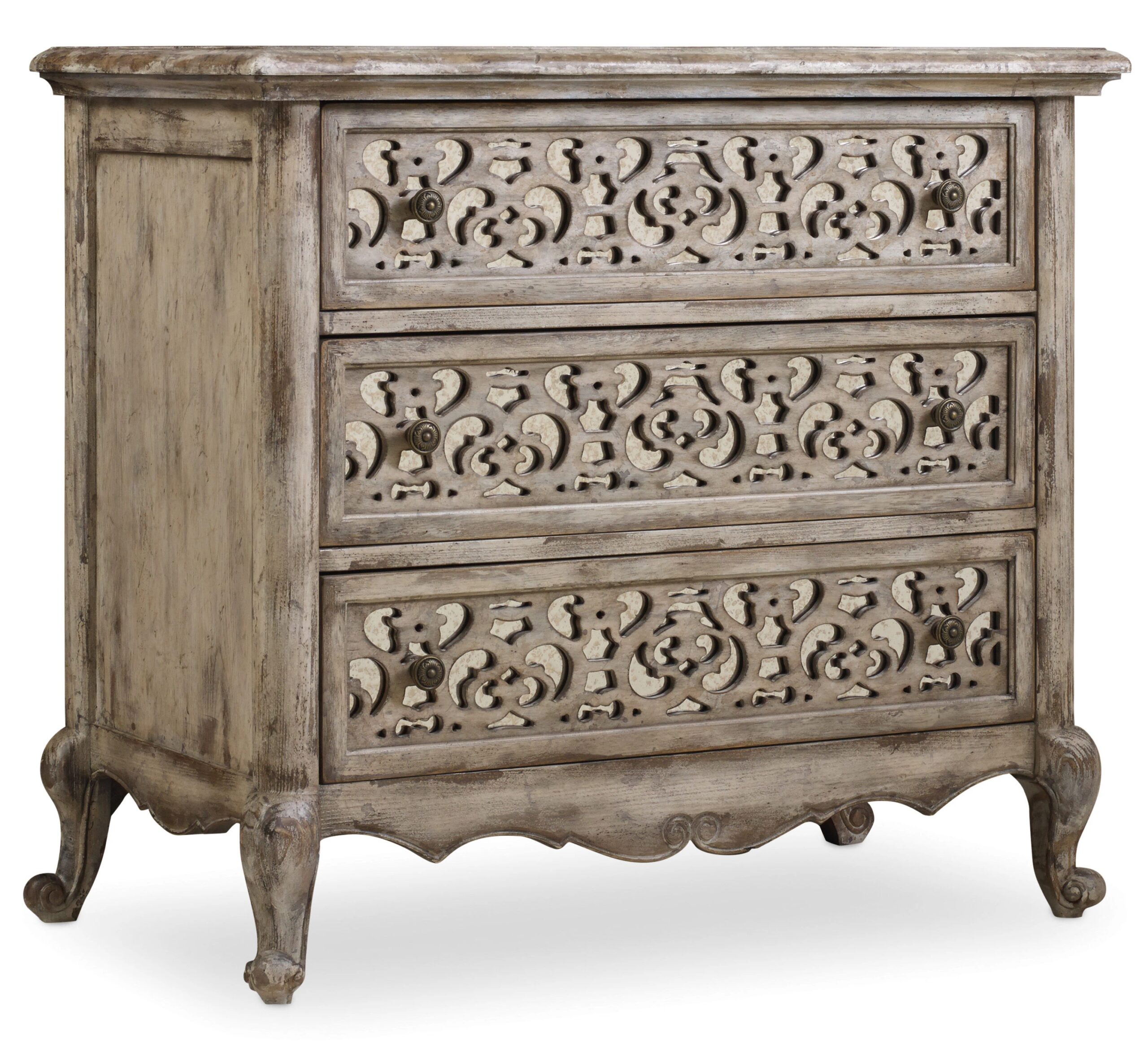 c78827746545aa99dbc5cdcfab11cf0f Chatelet Fretwork Nightstand - Image 1