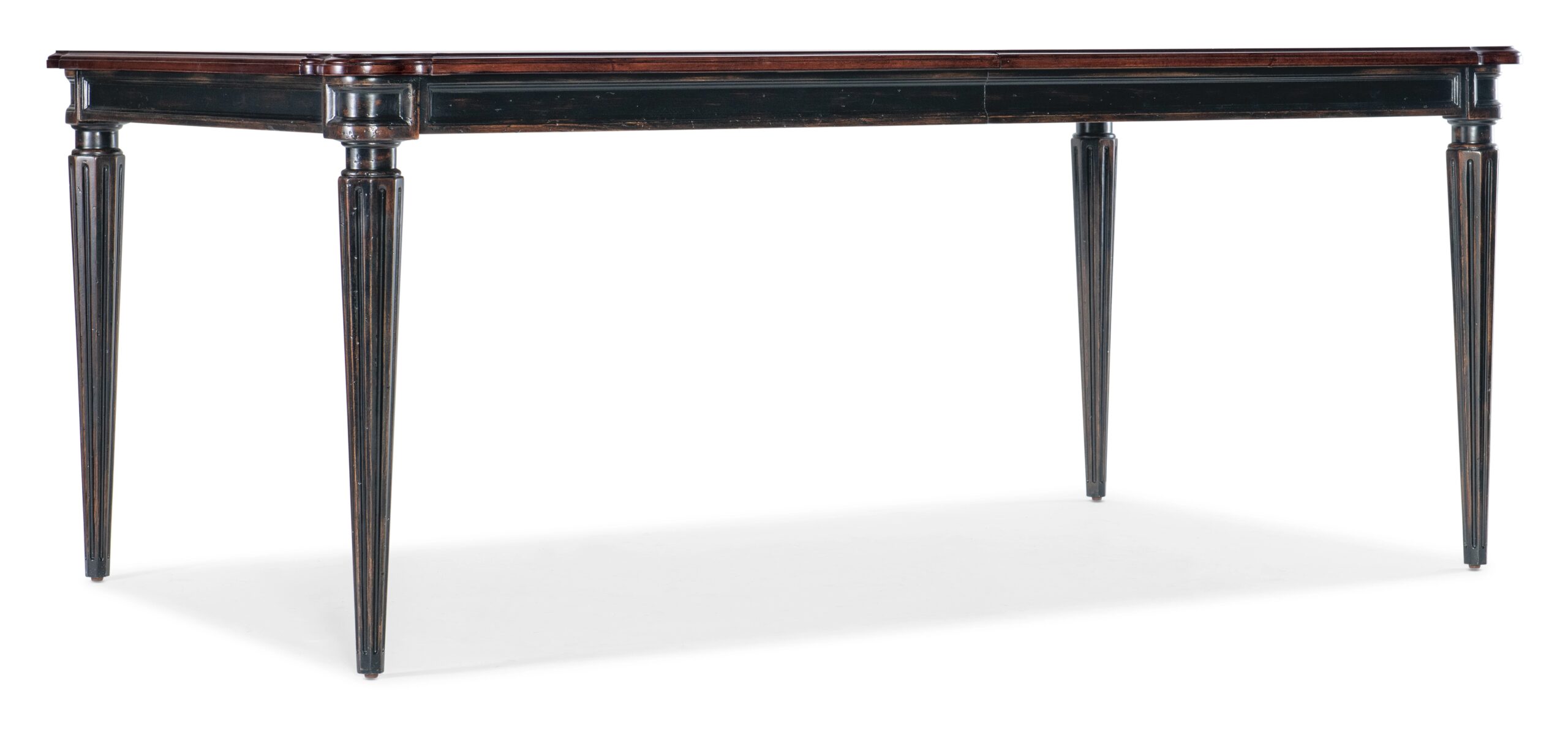 d6217627eac089f2fe2ce7f541a53d03 Charleston Rectangle Leg Dining Table w-2-22in Leaves - Image 1