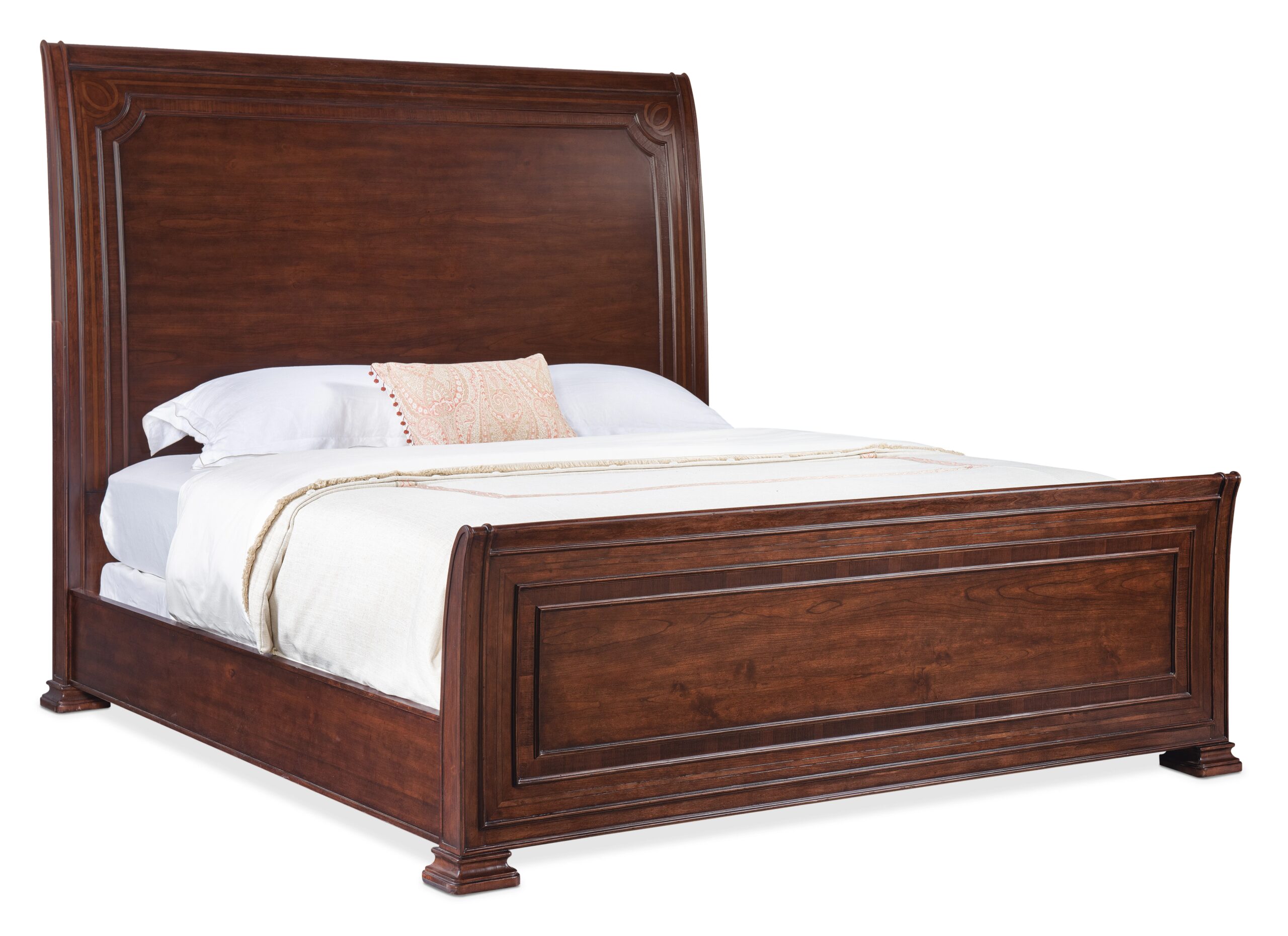 dad483f1aab7207b4366e3b3ab170284 Charleston Queen Sleigh Bed - Image 1