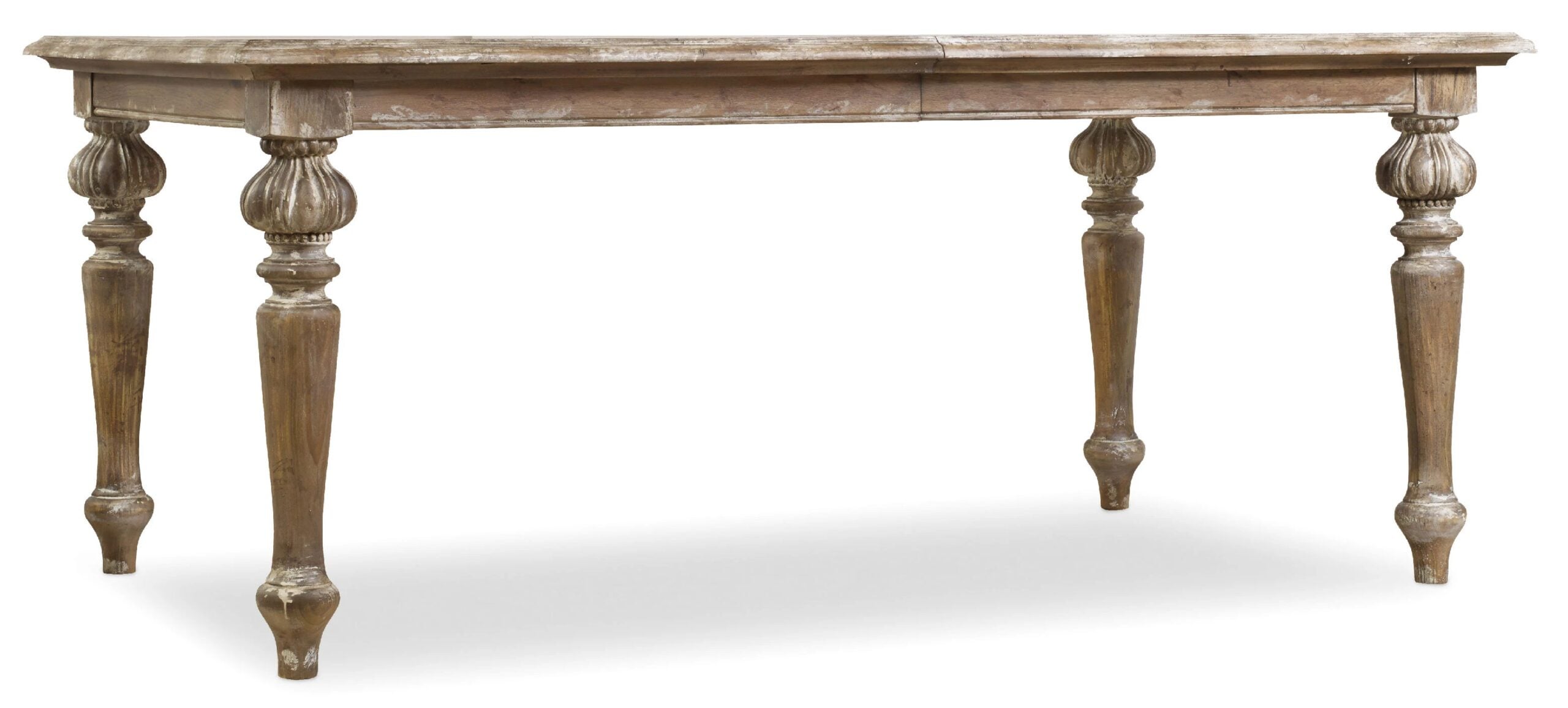 ea7fb68aadc33d537a25861f4c639341 Chatelet Rectangle Leg Dining Table with Two 18'' Leaves - Image 1