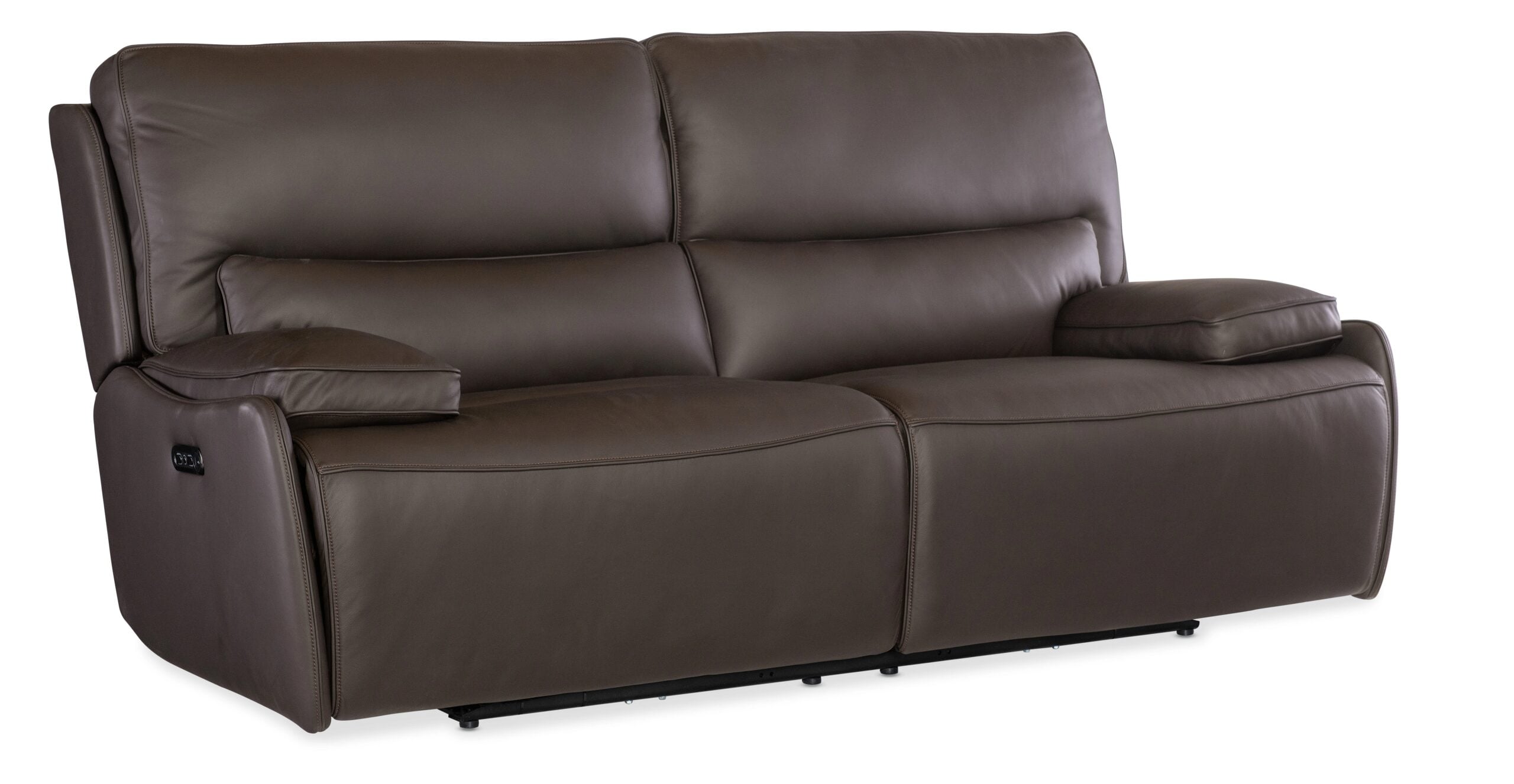 c1517f4f2aa025fd27cb7667cadb2725 Kramer Zero Gravity Sofa with Power Recline & Power Headrest - Image 1